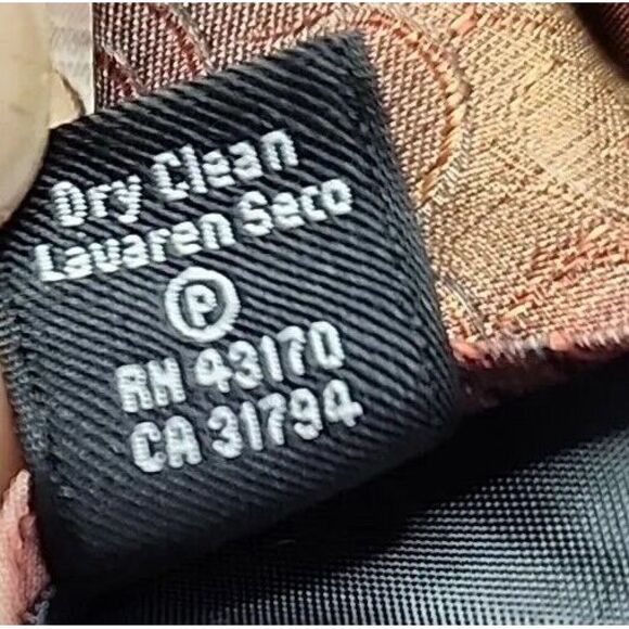 Van Heusen Brown Tie Silk With Swirls SKB3 - Picture 5 of 7